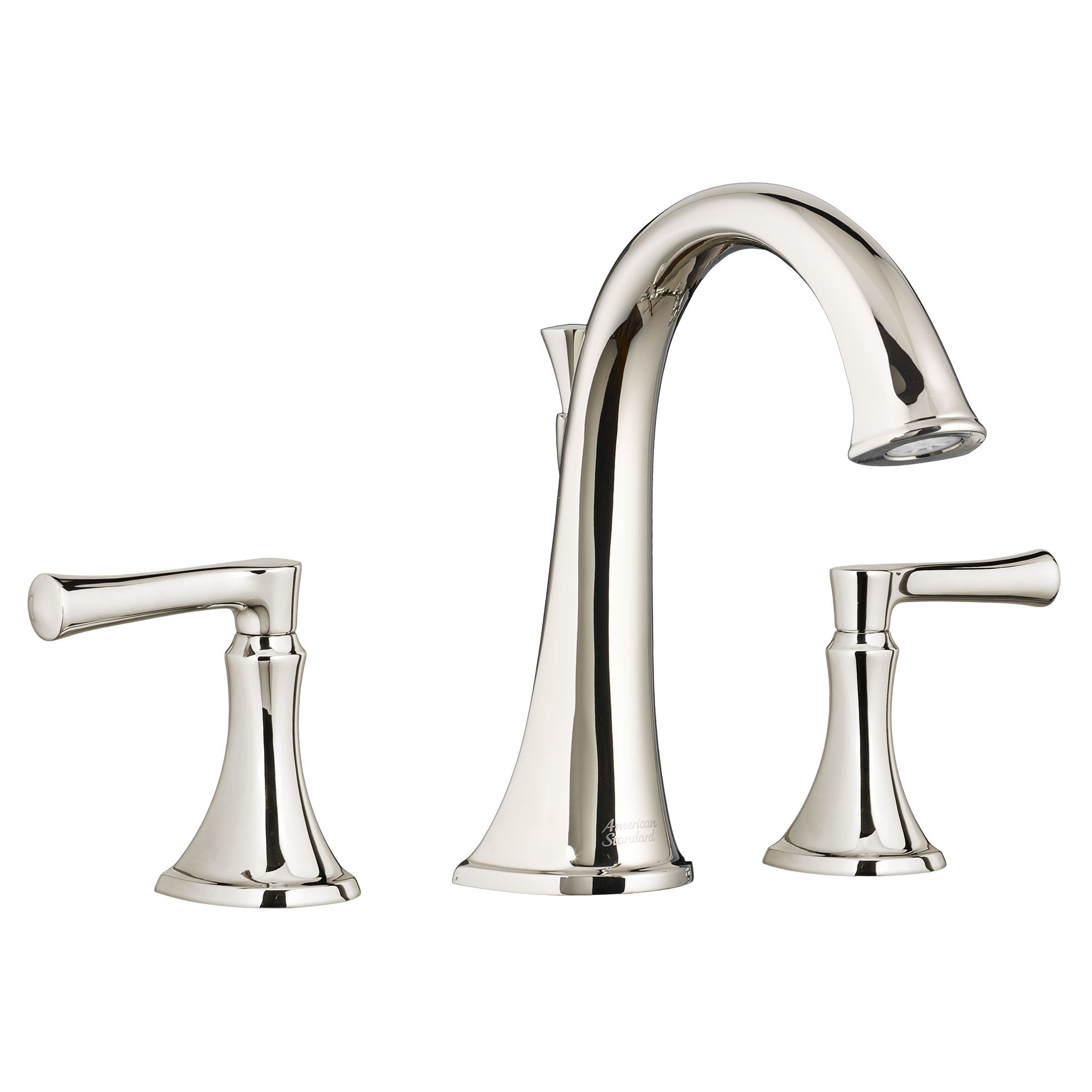 Estate Bathtub Faucet for Flash Rough In Valve With Lever Handles POLISHED  NICKEL